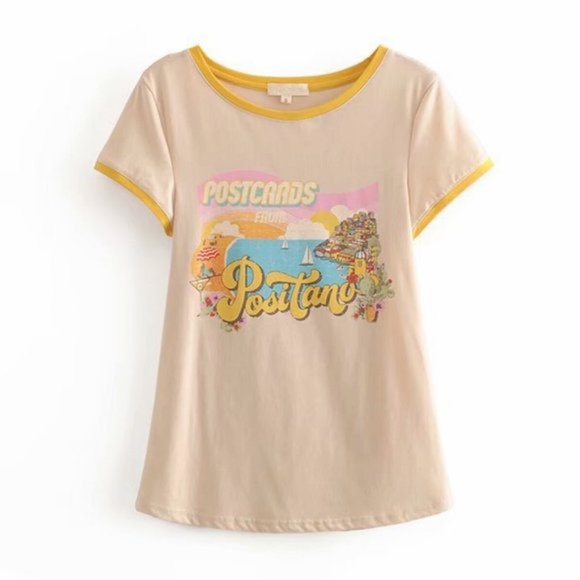 IN STOCK Positano  Graphic Tee - Picture 2 of 5